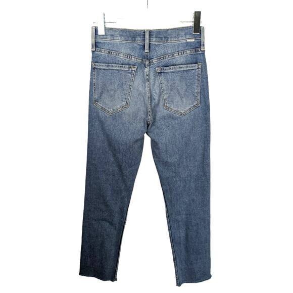 Mother Jeans The Tomcat Ankle Fray Kitty Corner Wash Stretch Button Fly 26 - Picture 3 of 13